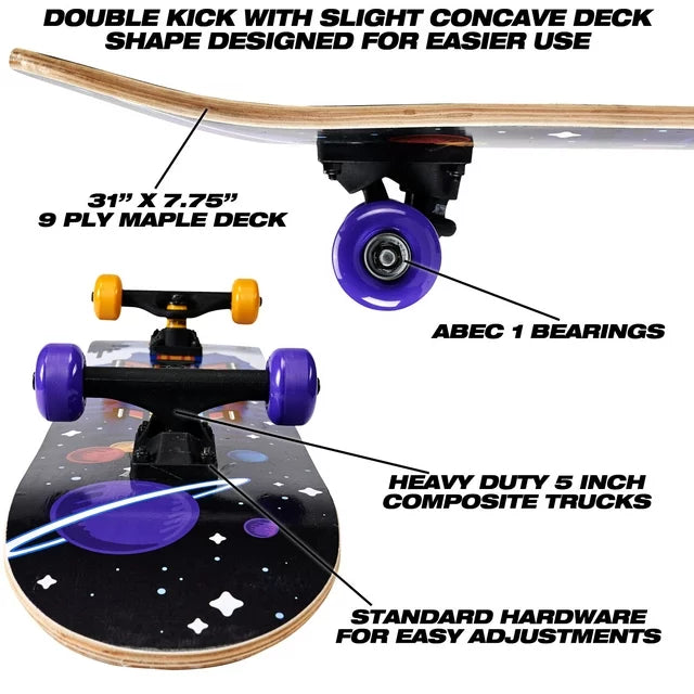 Tony Hawk Signature Series Limited Edition Rocket Skateboard 31"